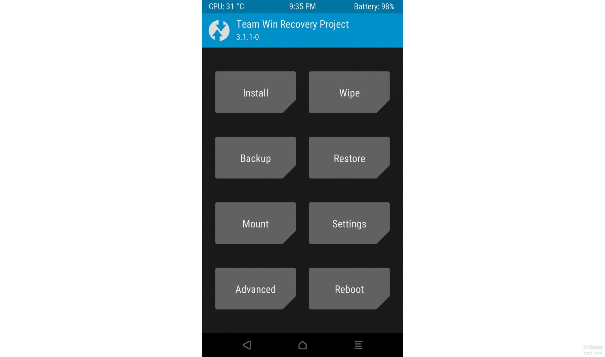 Root Mi Phone with SuperSU without flashing TWRP Recovery permanently