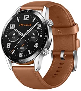 Huawei Watch GT 2 (46 mm) with 2 Weeks Battery Life, Bluetooth Calling, Classic Edition