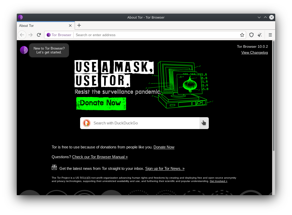 tor browser opens and closes gydra
